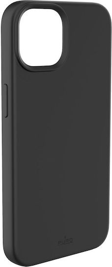 Puro Back Cover Σιλικόνης Μαύρο (iPhone 14)
