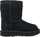 Ugg Australia Classic II Suede Παιδικά Μποτάκια Μαύρα