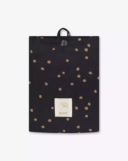 Minene Dots Nursing Cover Charcoal 90x73cm. 1pcs