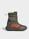 Winterplay Kids Snow Boots with Velcro Khaki