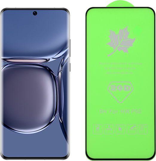 Idol 1991 Semi Curved 0.25mm Vollkleber Vollflächig gehärtetes Glas Schwarz (Huawei P50) 8322549