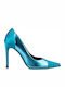 Pumps mit Stiletto-Absatz Blau