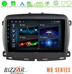 Bizzar M8 Series Ηχοσύστημα Αυτοκινήτου για Fiat 500l 2012-2018 (Bluetooth/USB/WiFi/GPS) με Οθόνη 9"