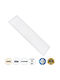 GloboStar Rectangular Recessed LED Panel 48W with Natural White Light 4500K 120x30cm