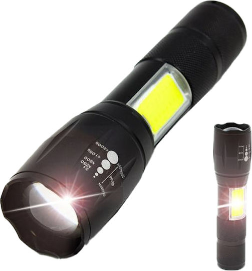 Henglong Wiederaufladbar Taschenlampe LED Doppelte Funktion