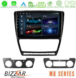 Bizzar M8 Series Ηχοσύστημα Αυτοκινήτου για Skoda Octavia (Bluetooth/USB/WiFi/GPS) με Οθόνη Αφής 9"