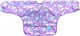 Bumkins Unicorns Waterproof Coverall Fabric with Lace Band, Pocket & Sleeves Purple for 6 m+