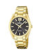 Festina Boyfriend Uhr mit Gold Metallarmband