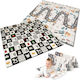 Nukido Kids Synthetic Activity Mat Roads-Chess 180x200cm 10mm