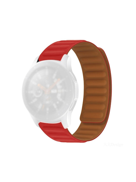 Silicone strap Magnetic Vivoactive 3 - Red