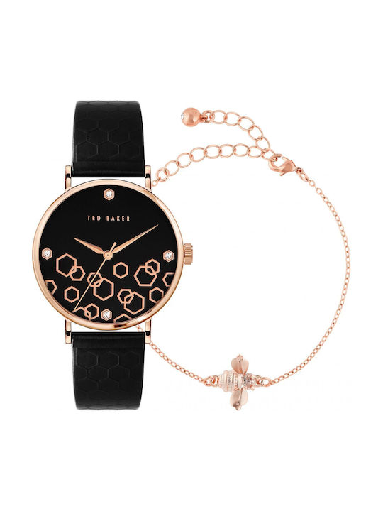Ted Baker Phylipa Beehive Women's Watch with Bl...
