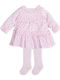Mädchenkleid Langärmelig Geprüft Set aus 2 Rosa