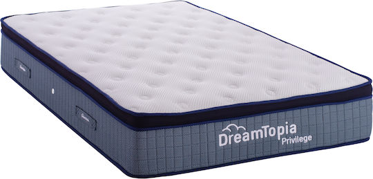 Dreamtopia Privilege Halb-Doppel Ergonomisch Matratze Schaum Beidseitig 120x200x29cm mit Topper