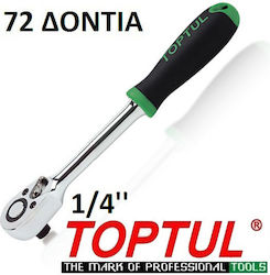 Toptul Ratschen 72 Zähne mit Vierkant 1/4" Toptul Ratschen 72 Zähne mit Vierkant 1/4"