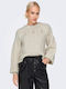 Only Women's Long Sleeve Sweater Beige