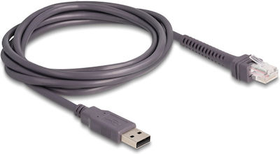 DeLock Zubehör POS USB zu RJ50 Kabel