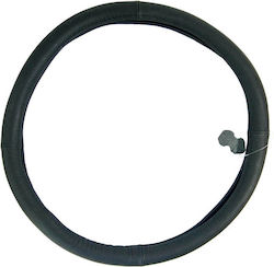 Auto Gs Auto-Lenkradabdeckung mit Durchmesser 49cm Leder Schwarz Auto Gs Auto-Lenkradabdeckung mit Durchmesser 49cm Leder Schwarz