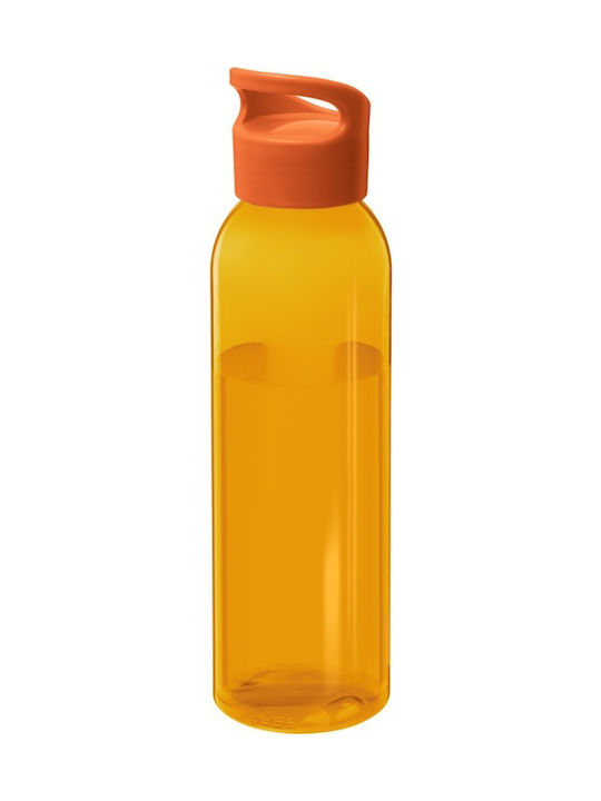 Sky 650 ml Tritan™ water bottle - Orange Transparent plastic Eastman Tritan