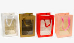 BAG WITH WINDOW SMALL 18x25cm x 13cm - 12 pieces