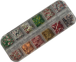 UpLac Art Fimo Christmas Box WD 03 Mărgele pentru Unghii