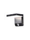V-TAC Aplica de exterior montată pe perete LED IP65 17W cu Alb Cald Lumină 17.8x17x16εκ.