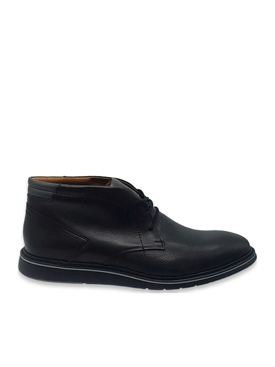 Damiani Кожени Черен Мъжки ботуши