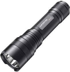 Superfire Rechargeable Flashlight LED IP44 with Maximum Brightness 1480lm