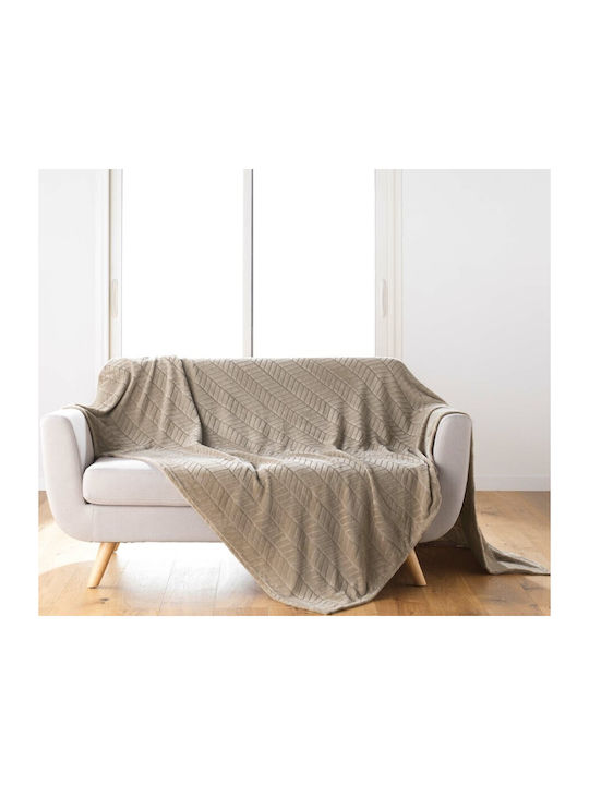 Kipper Arya Одеяло Пике Полу-единично 180x220см Таупе
