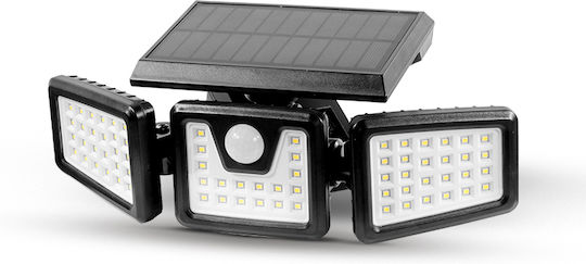 Bormann BLF4000 Waterproof Solar LED Flood Light 6.5W Cold White 6500K with Motion Sensor IP65