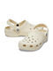 Crocs Classic Clog Unisex Σαμπό Λευκό