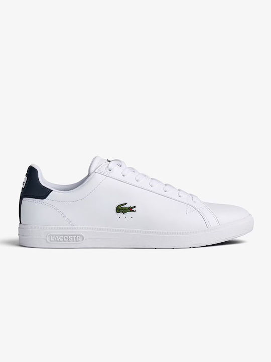 Lacoste Graduate Pro Ανδρικά Sneakers Λευκά