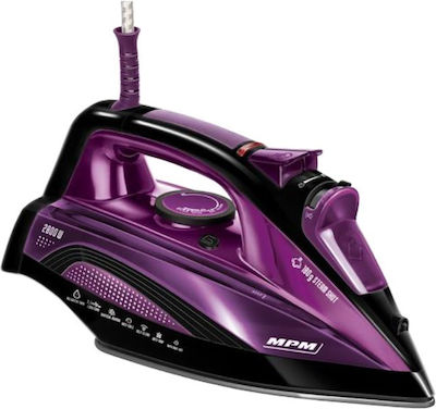 MPM Steam Iron 2800W with Continuous Steam 50g/min