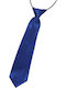 Epic Ties Für Kinder Krawatte mit Gummi Blau 27cm