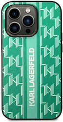 Karl Lagerfeld Monogram Stripe Verdη (iPhone 14 Plus) Karl Lagerfeld Monogram Stripe Verdη (iPhone 14 Plus)
