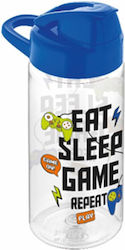 Sidirela Plastic Kids Water Bottle Blue 500ml