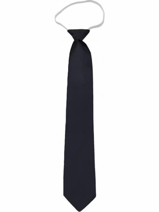 Occhiolino Kids Parade Tie with Elastic Band Navy Blue