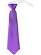 Victoria Kids Tie with Elastic Band Purple 28cm