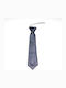 Victoria Kids Tie with Elastic Band Gray 28cm