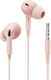 Ακουστικά Ψείρες In Ear U Music 38 Ροζ
