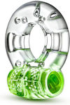 Blush Arouser Vibrating C Ring Green