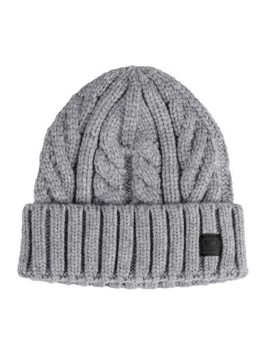 Beanie Männer Beanie Gestrickt in Gray Farbe