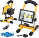 Verk Group Arbeitsbeleuchtung Batterie LED IP65 mit einer Helligkeit von bis zu 2400lm