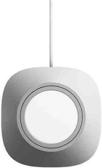 Nomad Stainless Steel MagSafe Mount Βάση Φόρτισης MagSafe σε Ασημί χρώμα