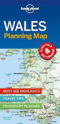 Lonely Planet: Wales Planning Map