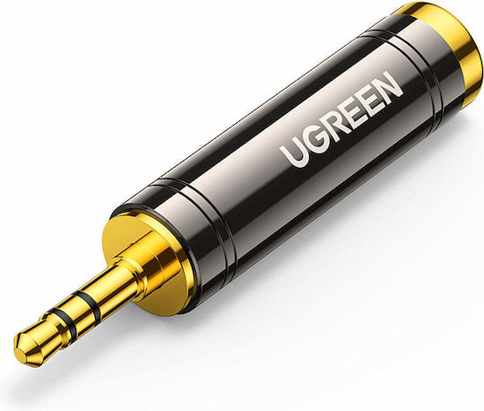 Ugreen Converter 3.5mm male to 6.3mm female Gray 1pcs 60711
