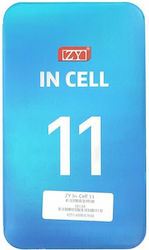 Οθόνη ZY Incell με Μηχανισμό Αφής για iPhone 11 (Μαύρο)