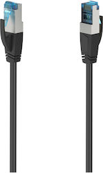 HAMA 00200683 S/FTP Cat.6a Καλώδιο Ethernet 10m Μαύρο