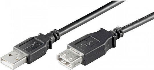 Pairdeer USB 3.0 Кабел USB-A мъжки - USB-A женски Черен 3м 06.005.0033