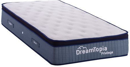 HomeMarkt Dreamtopia Privilege Single Anatomic Saltea Față-verso 90x190x29cm cu Suprapozabil