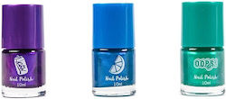 Σετ Βερνίκια Νυχιών Manicure Toy Purple - Blue - Green